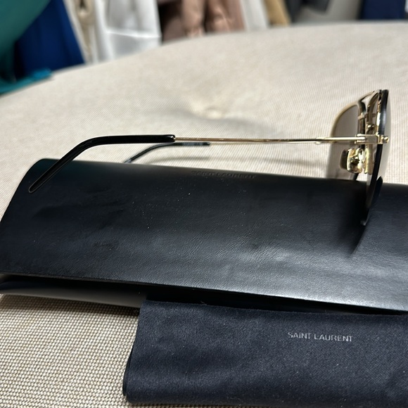 Saint Laurent YSL Monogram 59 mm Aviator sunglasses - Picture 7 of 15
